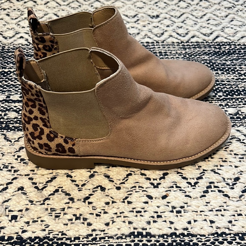 Cheetah print boots